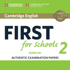 Cambridge English First for Schools 2 Audio CDs (2)